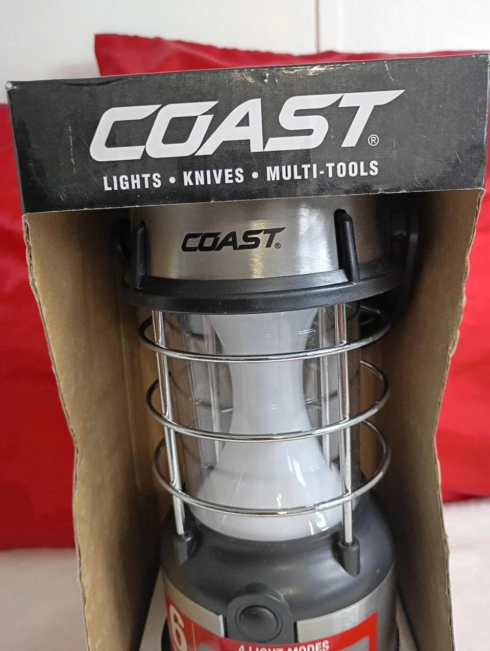 COAST Emergency Area Light 4 Light Modes Camping Lantern
